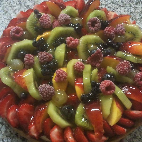 Tarte de fruits frais